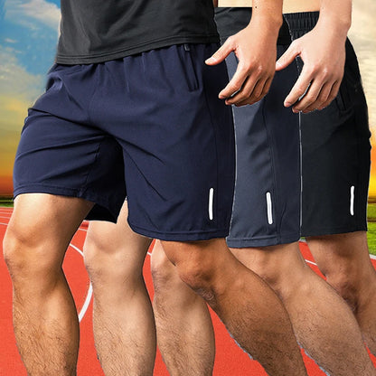 Men's Capilorix quick dry jogging fitness shorts, lightweight breathable summer running shorts with thin material and beach style.