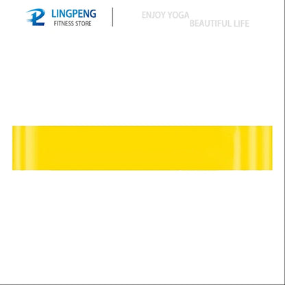 Capilorix resistance bands for yoga and fitness, elastic loop stretch bands for leg, hip, squat, and dance exercises.