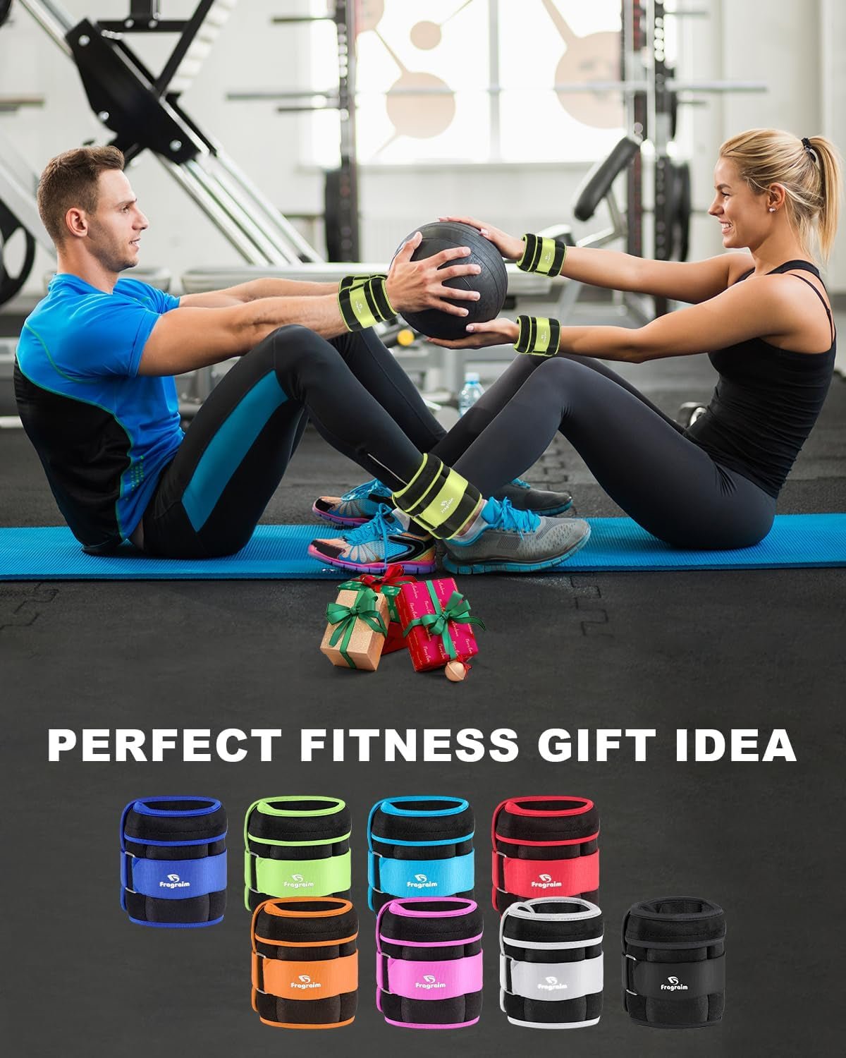 Adjustable Ankle & Wrist Weights – Removable Sandbags for Jogging, Aerobics & Physical Therapy (1–20 LBS) - Capilorix