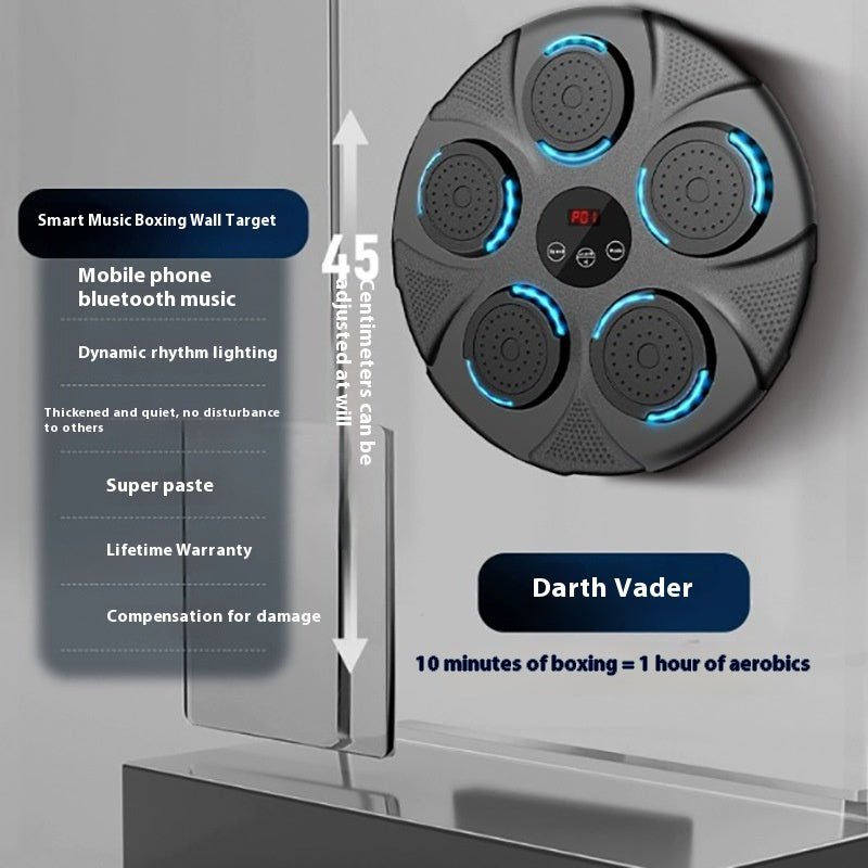Smart Boxing Wall Target – Intelligent Music Training Pad for Home Fitness & Martial Arts - Capilorix
