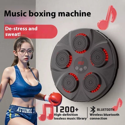Smart Boxing Wall Target – Intelligent Music Training Pad for Home Fitness & Martial Arts - Capilorix
