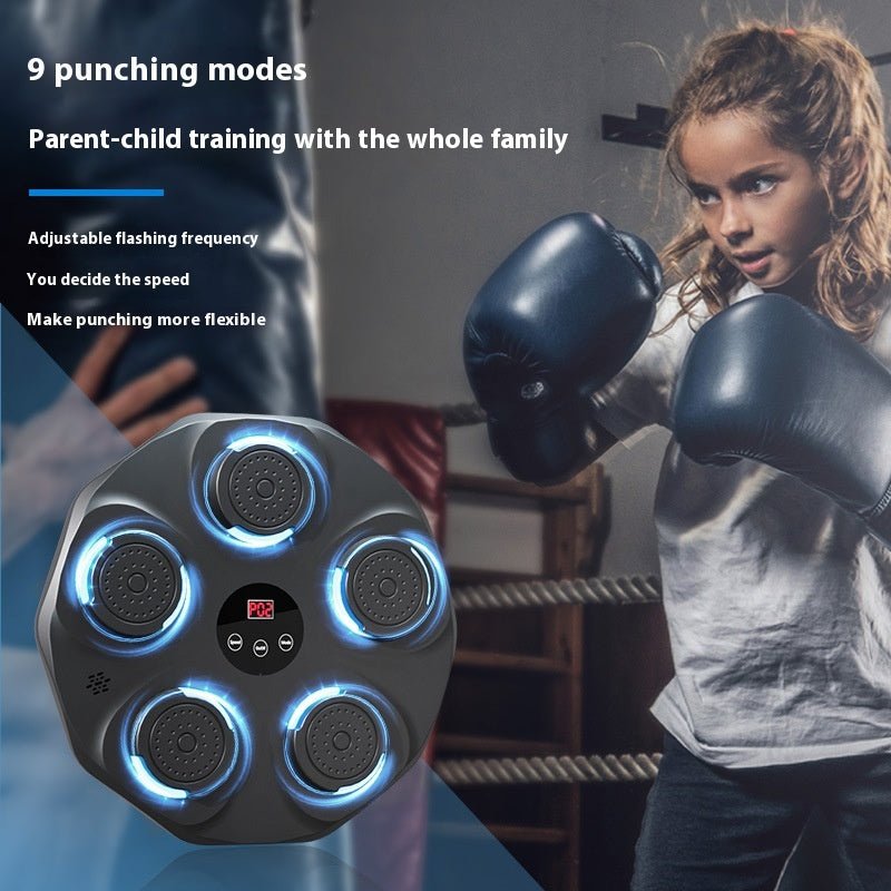 Smart Boxing Wall Target – Intelligent Music Training Pad for Home Fitness & Martial Arts - Capilorix