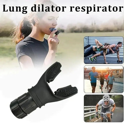 Breathing Trainer Respirator – Adjustable Resistance Lung Capacity & Endurance Trainer - Capilorix