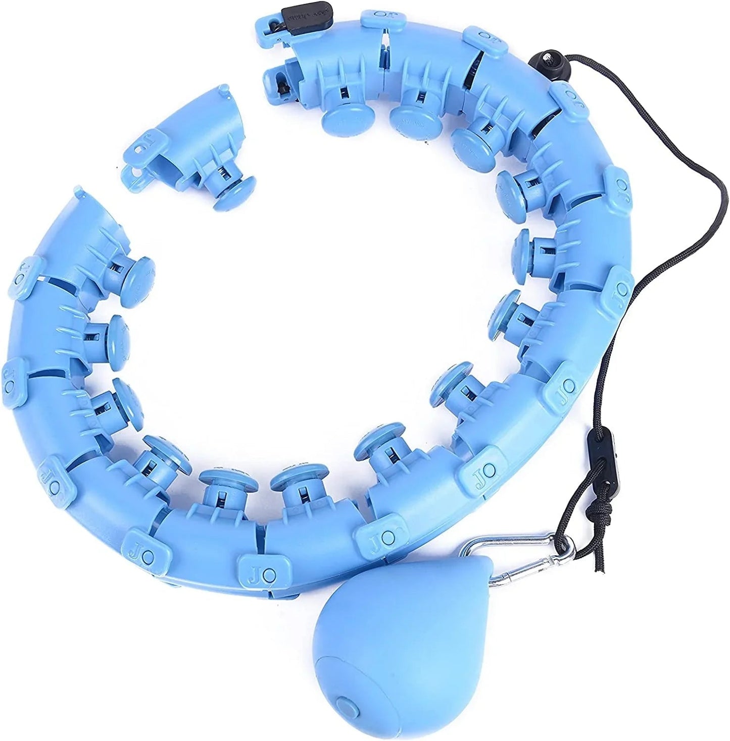 Weighted Hula Hoop – Adjustable Fit Hoop for Weight Loss - Capilorix