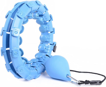 Weighted Hula Hoop – Adjustable Fit Hoop for Weight Loss - Capilorix