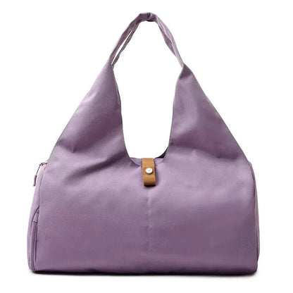 Women'S Multi - Purpose Sports Bag - Waterproof with Shoe Pocket for Yoga, Gym, and Travel - Capilorix
