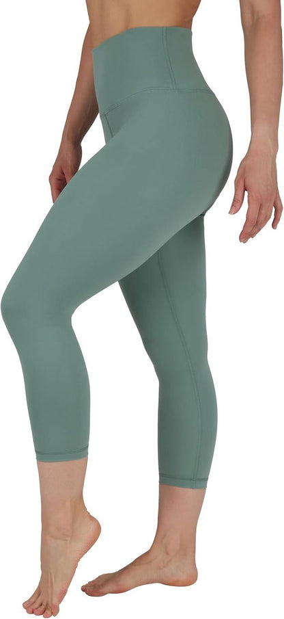 High Waist Buttery Soft Lightweight Capri Leggings High Rise Workout Yoga Pants for Women - Capilorix