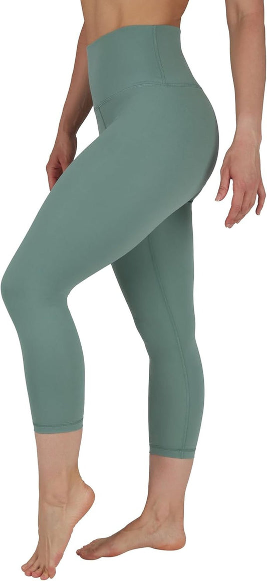 High Waist Buttery Soft Lightweight Capri Leggings High Rise Workout Yoga Pants for Women - Capilorix
