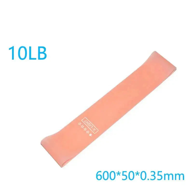 Elastic Resistance Bands Set – 5 Pack for Yoga, Pilates, Strength Training & Stretching - Capilorix