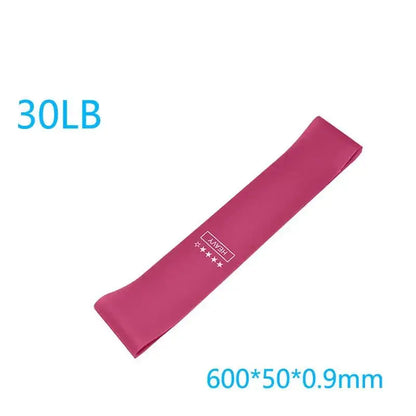 Elastic Resistance Bands Set – 5 Pack for Yoga, Pilates, Strength Training & Stretching - Capilorix