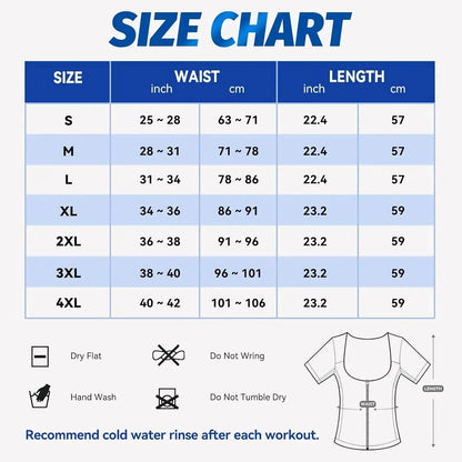 Women's Sauna Sweat Vest – 5x Sweat Boost Body Shaper for Gym, Yoga & Running - Capilorix