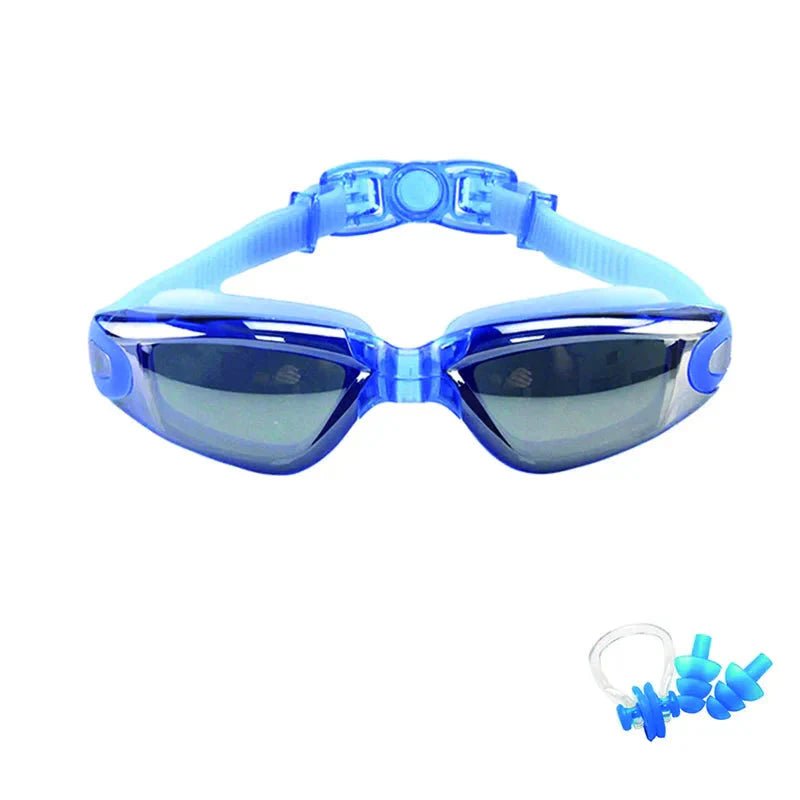 Anti - Fog Swimming Goggles – UV Protection, Waterproof Silicone Swim Goggles for Adults & Kids - Capilorix
