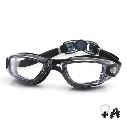 Anti - Fog Swimming Goggles – UV Protection, Waterproof Silicone Swim Goggles for Adults & Kids - Capilorix