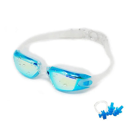 Anti - Fog Swimming Goggles – UV Protection, Waterproof Silicone Swim Goggles for Adults & Kids - Capilorix