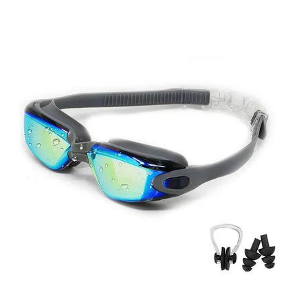 Anti - Fog Swimming Goggles – UV Protection, Waterproof Silicone Swim Goggles for Adults & Kids - Capilorix