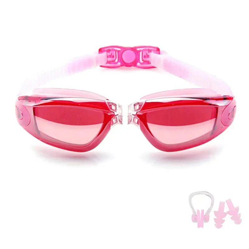 Anti - Fog Swimming Goggles – UV Protection, Waterproof Silicone Swim Goggles for Adults & Kids - Capilorix