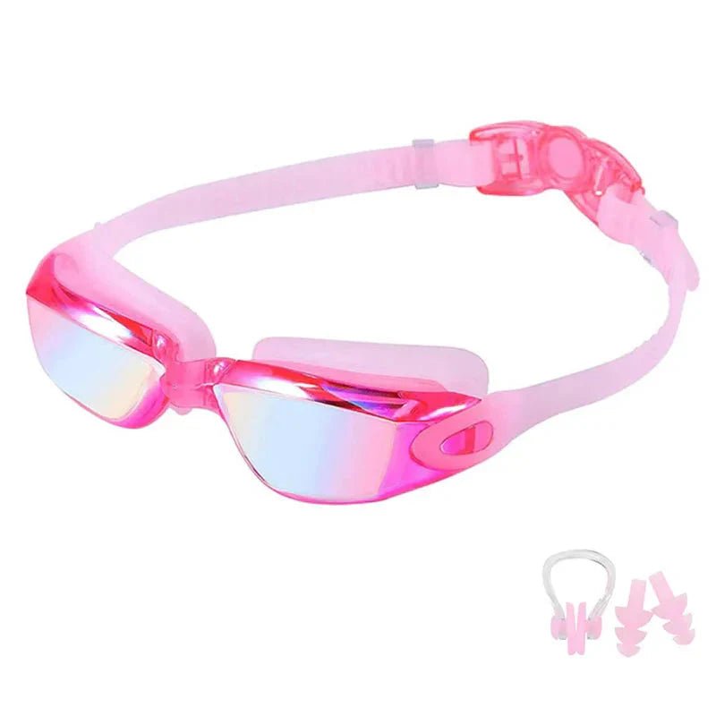 Anti - Fog Swimming Goggles – UV Protection, Waterproof Silicone Swim Goggles for Adults & Kids - Capilorix