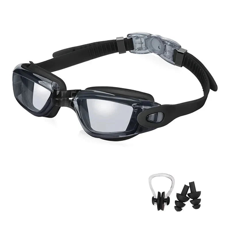 Anti - Fog Swimming Goggles – UV Protection, Waterproof Silicone Swim Goggles for Adults & Kids - Capilorix