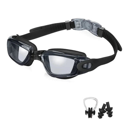 Anti - Fog Swimming Goggles – UV Protection, Waterproof Silicone Swim Goggles for Adults & Kids - Capilorix