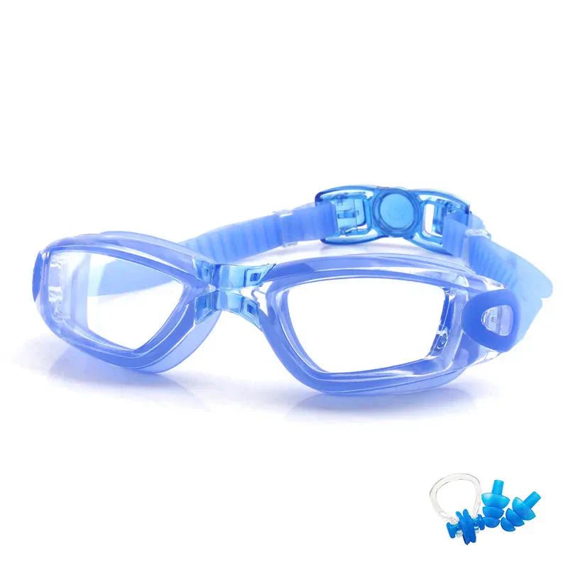 Anti - Fog Swimming Goggles – UV Protection, Waterproof Silicone Swim Goggles for Adults & Kids - Capilorix
