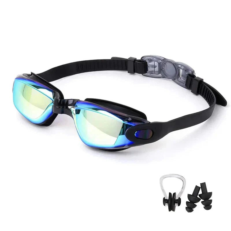 Anti - Fog Swimming Goggles – UV Protection, Waterproof Silicone Swim Goggles for Adults & Kids - Capilorix