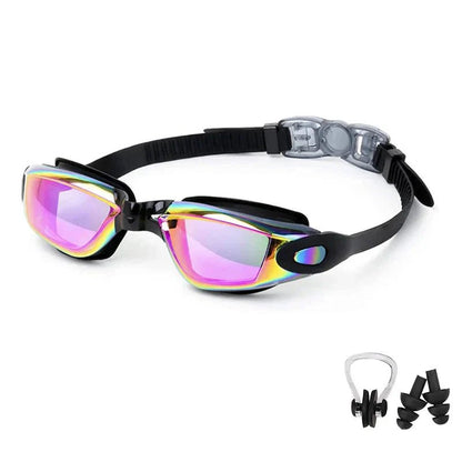Anti - Fog Swimming Goggles – UV Protection, Waterproof Silicone Swim Goggles for Adults & Kids - Capilorix