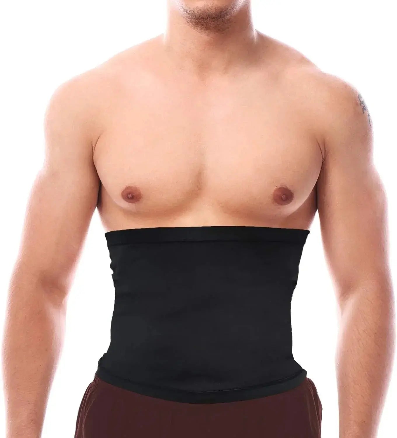 Men's Sauna Waist Trimmer Belt – Heat - Boosting Fat Burner & Core Shaper for Gym & Daily Wear - Capilorix