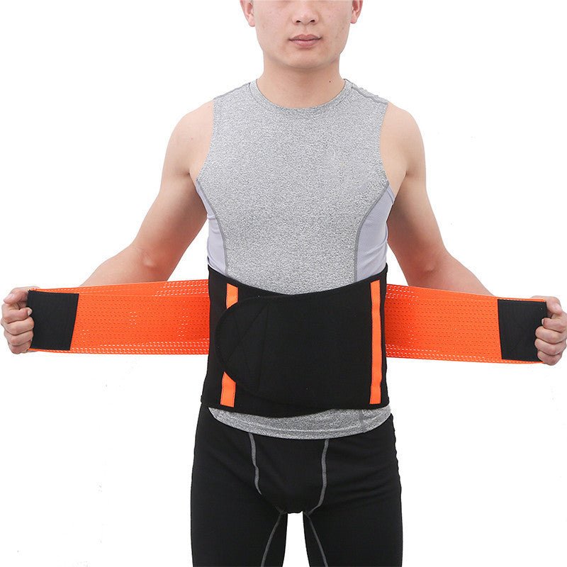 Sports Waist Trainer Belt – Breathable Sweat Band for Gym, Weightlifting & Fitness (XS–XXL) - Capilorix